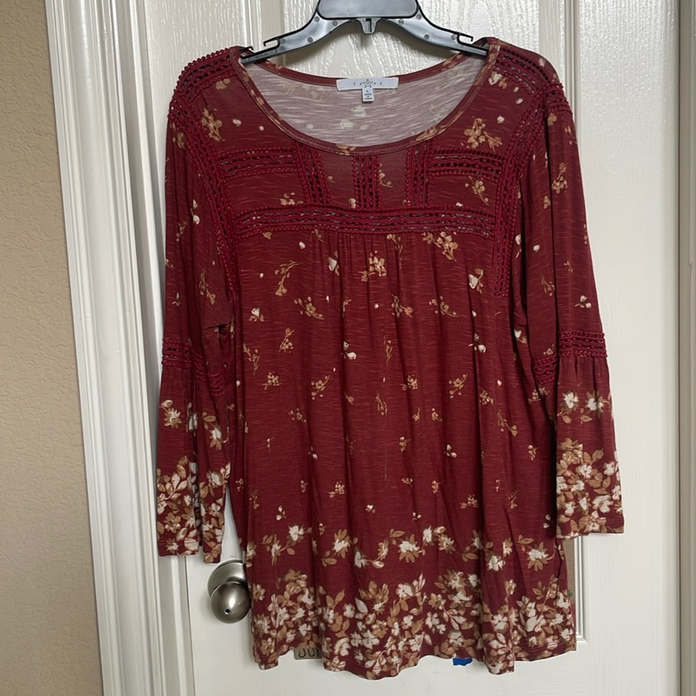 Fever blouse size large